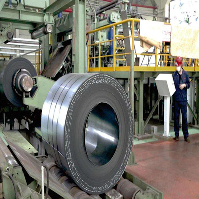 Q235 o tiro da bobina do metal do carbono do EN 16Mn soprou estradas de ferro do MS Sheet Roll For de 3mm