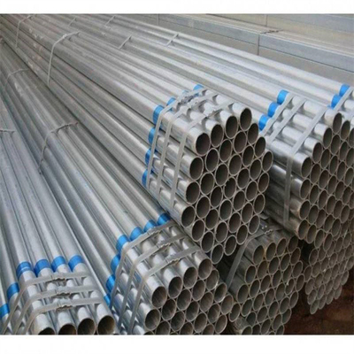 ASTM DX52D galvanizou a superfície plana da tubulação de aço Z100 Sch10 3.05mm brilhante