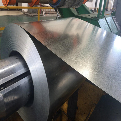 As chapas de aço galvanizadas decorativas de Dc52D SQCR40 bobinam o rolo da folha do soldado do Passivation 7mm