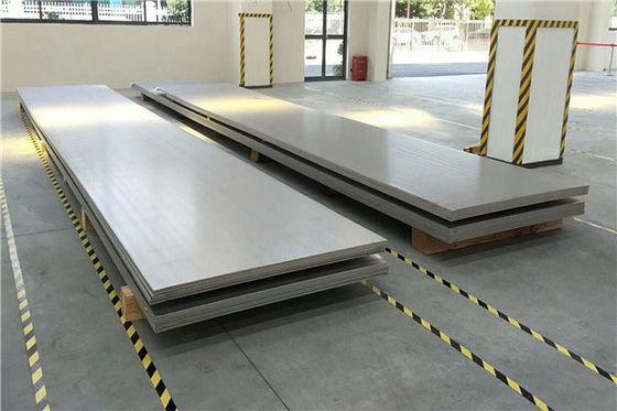 da cor natural de aço inoxidável das folhas JIS304 de 8mm painéis de aço laminados a alta temperatura