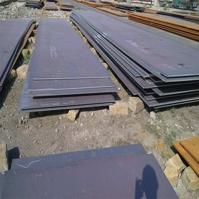 Painéis de aço laminados a alta temperatura de dobra do comprimento da folha 6000mm da placa de aço carbono de Q355 GB T9711