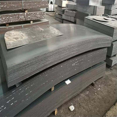 A folha mínima JIS 1500mm da placa de aço carbono EN10296 Q235 lustrou os painéis da chapa de aço