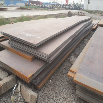 Painéis de aço laminados a alta temperatura de dobra do comprimento da folha 6000mm da placa de aço carbono de Q355 GB T9711