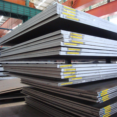 MS Steel Plate da folha 16Mn Decoiling da placa de aço carbono da espessura de EN10219 API 5L 45mm