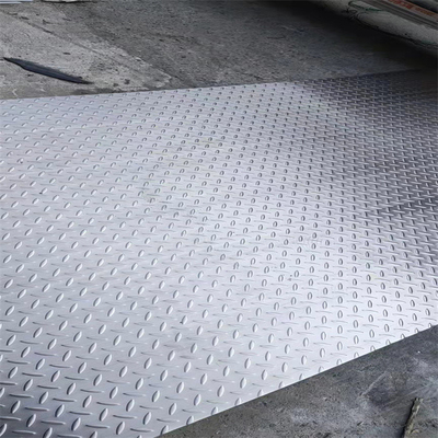 SUS 2B Superfície 304 chapas de aço inoxidável Chapas de aço em relevo de 1,5 mm