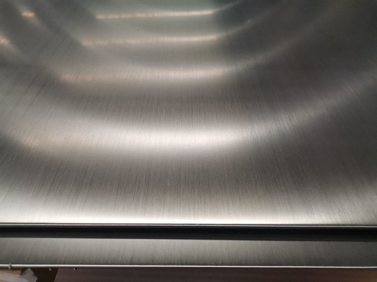 ASTM 8mm Chapas de aço inoxidável Chapas HL Superfície escovada Chapa SS 304