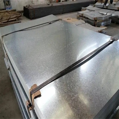ASTM GB SS400 galvanizou a placa de metal galvanizada folha de 12mm para o recipiente