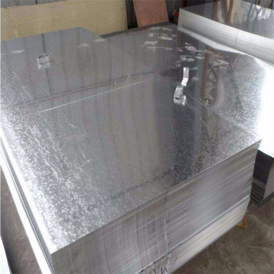 Galvanizado mergulhado quente ASTM Chromated chapa de aço a placa de aço galvanizada SGHC 3mm