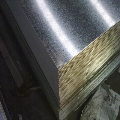 As chapas de aço galvanizadas mergulhadas quentes DX53D Z100 de AISI 0.8mm galvanizaram a placa de aço