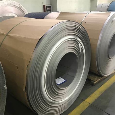 1220mm 0.4mm que os VAGABUNDOS de aço inoxidável do rolo da folha molham o transporte SS cobrem a bobina