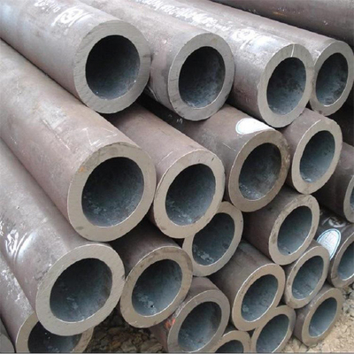 Tubulação sem emenda laminada a alta temperatura grossa de aço sem emenda das tubulações A53 10mm de Q355B JIS 60mm OD