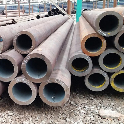 Tubulação sem emenda laminada a alta temperatura grossa de aço sem emenda das tubulações A53 10mm de Q355B JIS 60mm OD