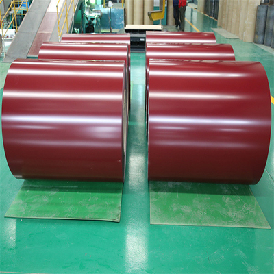 DX53D Z80 coloriu o padrão mergulhado quente galvanizado do EN da bobina de aço 1.6mm