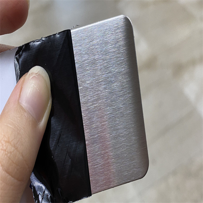 EN Ss304 Folha de aço inoxidável colorida Metal Hairline Finish 0,8mm laminado a frio 1000*2000mm