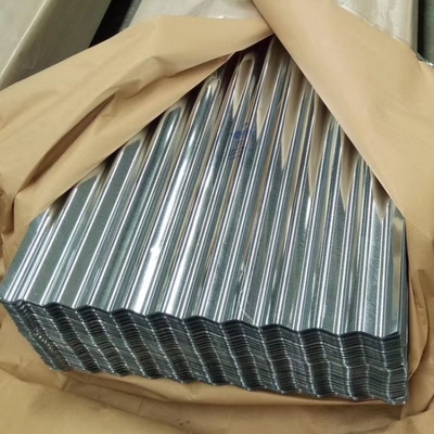 0.8mm que quente mergulhado galvanizado corrugou telhar folhas personalizou os tamanhos DX51D