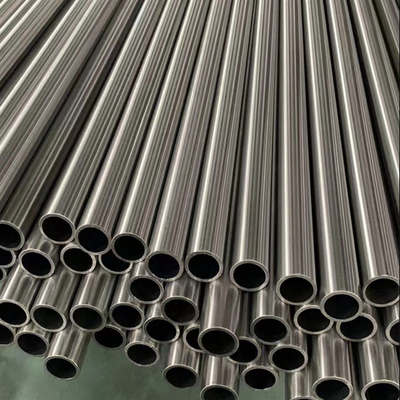 Lustrado 304 tubulações de aço inoxidável da decoração arredonde a superfície do espelho 8K do OD 6mm de 3/1/2 de polegada