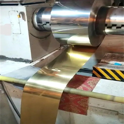 304 que o ouro amarelo de aço inoxidável Rolls do titânio bobina o padrão de ASTM laminaram a espessura da largura 0.6mm de 1250mm