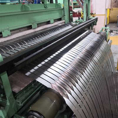 304 o padrão de aço inoxidável da correia ASME das tiras do espelho laminou 8K a espessura de superfície da largura 1.2mm da bobina 650mm