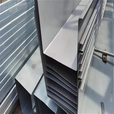 304 a calha de caixa laminada padrão telhando de aço inoxidável da espessura ASTM da calha 2.5mm personalizou tipos
