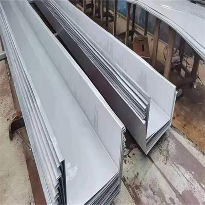 304 a calha de caixa laminada padrão telhando de aço inoxidável da espessura ASTM da calha 2.5mm personalizou tipos