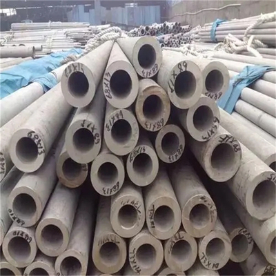 304 estrutura de aço inoxidável da espessura dos tubos 73mm OD 6mm dos SS das tubulações sem emenda