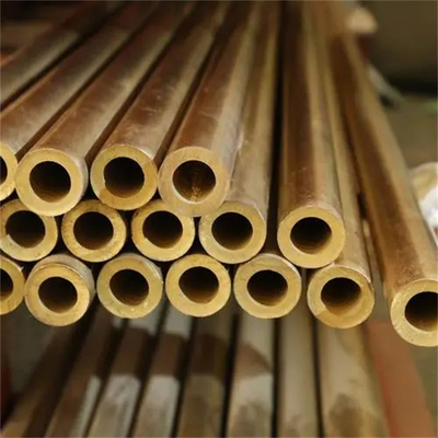 H59 42 mm Od Tubos de cobre 3 mm Espessura Astm Gb Padrão