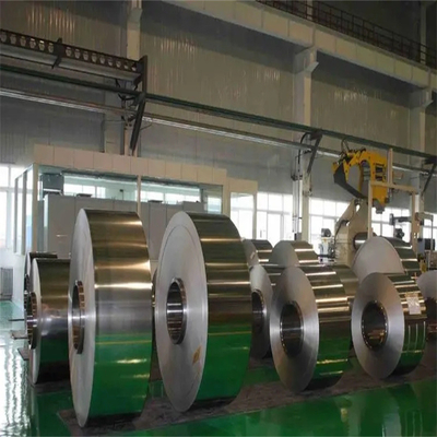 410 bobinas de aço inoxidável ASTM Stanbdard Fábrica chinesa bobinas de inox 0,7 mm 0,8 mm 0,9 mm espessura 1200 mm largura