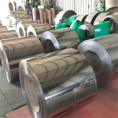 Bobinas de aço inoxidável 201 China SS Bandas bobinas 201 J1 J2 J3 GB Padrão 3mm 4mm espessura 1250mm largura
