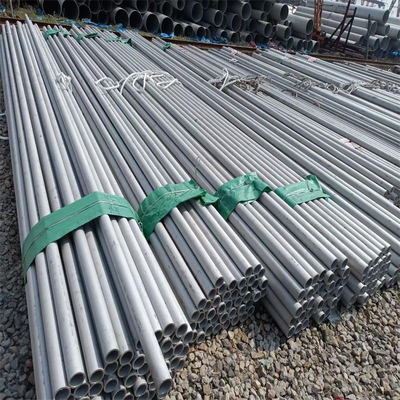 304 tubos de aço inoxidável tubos SS soldadura sem costura com 2B 8K BA acabamento