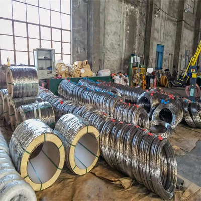 310S 321 Stainless Steel Wire Coil In Reels Diâmetro personalizado Padrão ISO