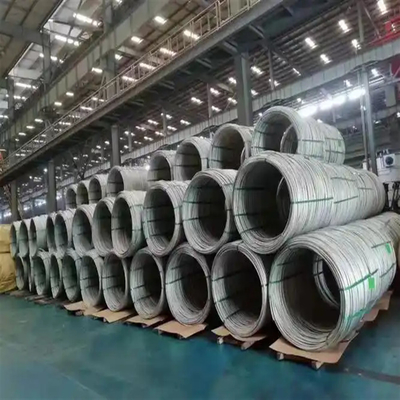 2507 2205 Duplex Stainless Steel Wire Rope Diâmetro personalizado comprimento de bobina personalizado em bobinas ASTM padrão
