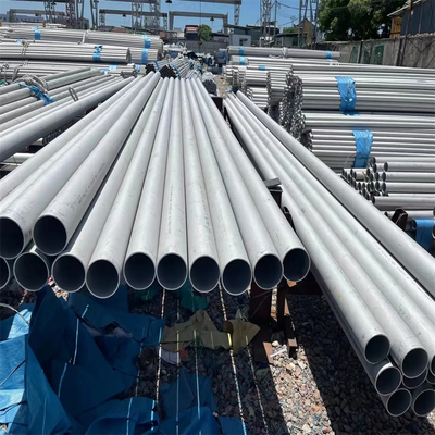 Tubos de aço inoxidável padrão Soldados ou sem costura Conexão padrão Tipo final padrão