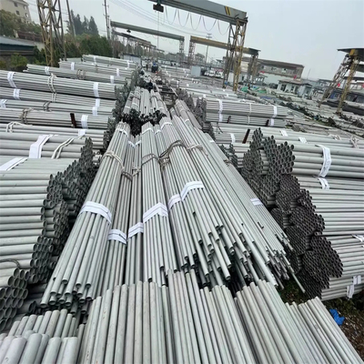 Comprimento 6m Tubos de aço inoxidável Tubos SS Tratamento térmico por recozimento