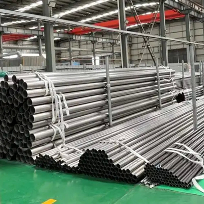 Tubos de aço inoxidável AISI 304 8K de espessura de 2,5 mm Tubos de decoração de aço inoxidável 40 DN