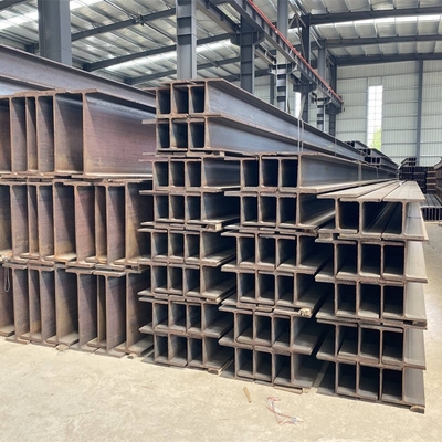 ASTM A36 QB Q235B Aço carbono 316 aço leve H viga 125x60x6x8