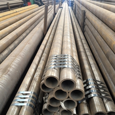 S235JR Tubos sem costura de aço carbono laminados a quente Tubos de óleo de aço leve 0,8 mm Espessura 26 mm OD EN