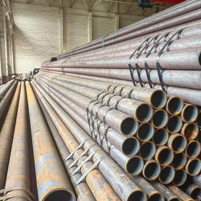 GB Q235B Tubos de aço carbono sem costura Tubos sem costura não ligados 2 3 4 5 mm Espessura 49 mm OD