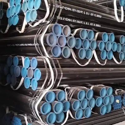 ASTM EN JIS Rolamento a quente Utiliza amplamente tubos de aço carbono sem costura com tampa de tamanho personalizado Fabricação de automóveis