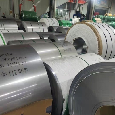 ASTM 316Ti No1 Superfície bobinas de aço inoxidável Construção de banheiro antiderrapante 1,5 mm Espessura 1425 mm Largura Embalagem personalizada