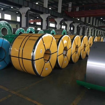 ASTM 316Ti No1 Superfície bobinas de aço inoxidável Construção de banheiro antiderrapante 1,5 mm Espessura 1425 mm Largura Embalagem personalizada