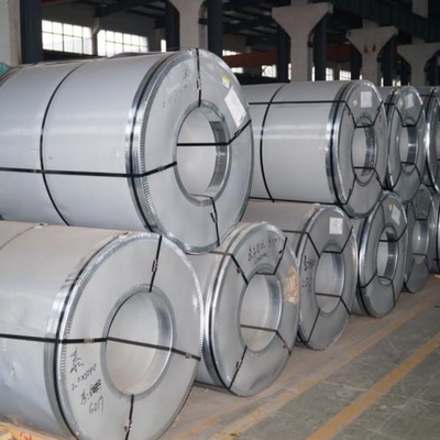 SUS304 bobinas de aço inoxidável 2B polido 0,8 mm espessura 1279 mm largura Certificado JIS disponível