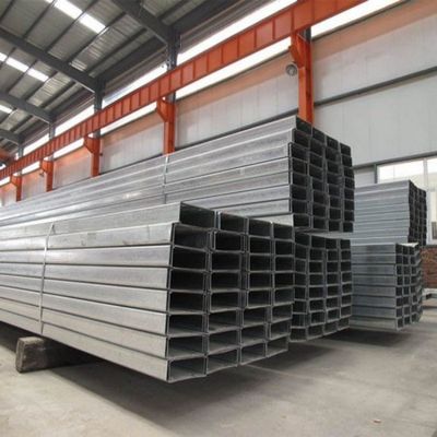 316 12# Secções estruturais de aço inoxidável U Beam laminado a frio 5.5x53x120