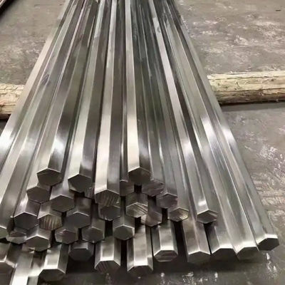 Barras redondas quadradas quadradas Hexagonais Estruturas de aço inoxidável ASTM Superfície brilhante 2B