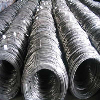 Bobina redonda de fio de aço flexível, graus 201, 304, 410, 420, 430, 316, 321, 904, 2205, 2507