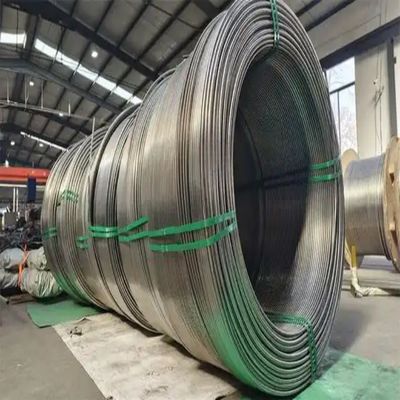 Bobina de fio de aço inoxidável com acabamento brilhante, tratamento recozido, grau 201 304 410 420 430 316 321 904 2205 2507