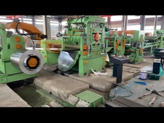 Como cortar bobinas de aço inoxidável em folhas na linha de produção