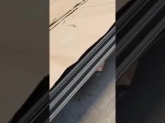 Impressão de inventário do armazém de chapas de aço inoxidável