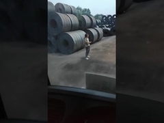 Batalhas de braço mecânico de lava bobinas de aço carbono