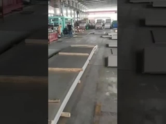 Inspecionar o local de produção de aço inoxidável